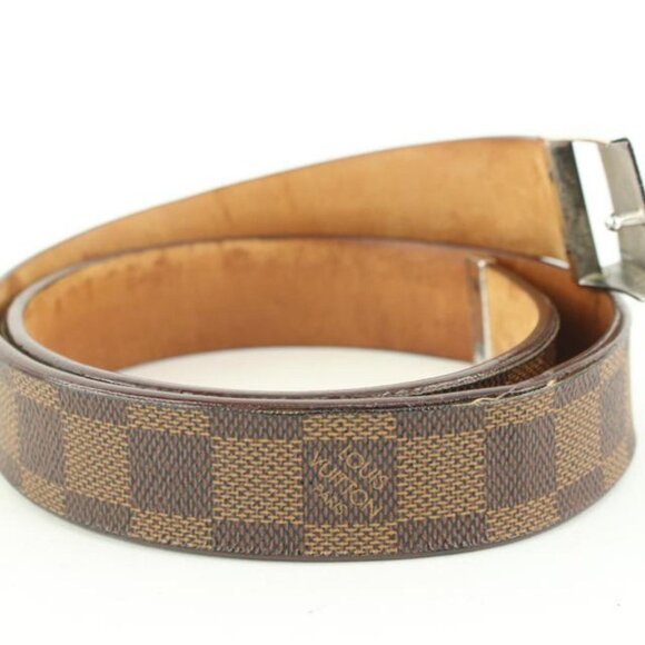 Louis Vuitton 75/30 Damier Ebene Belt 3LV325V
